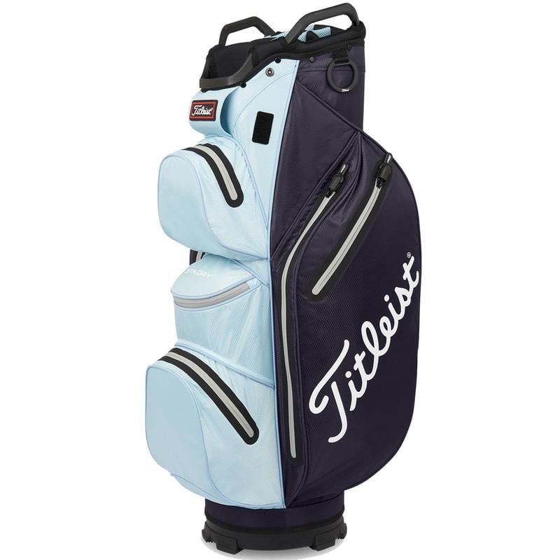 Titleist StaDry Waterproof 14 Way Golf Cart Bag - Navy/Sky/Grey - main image