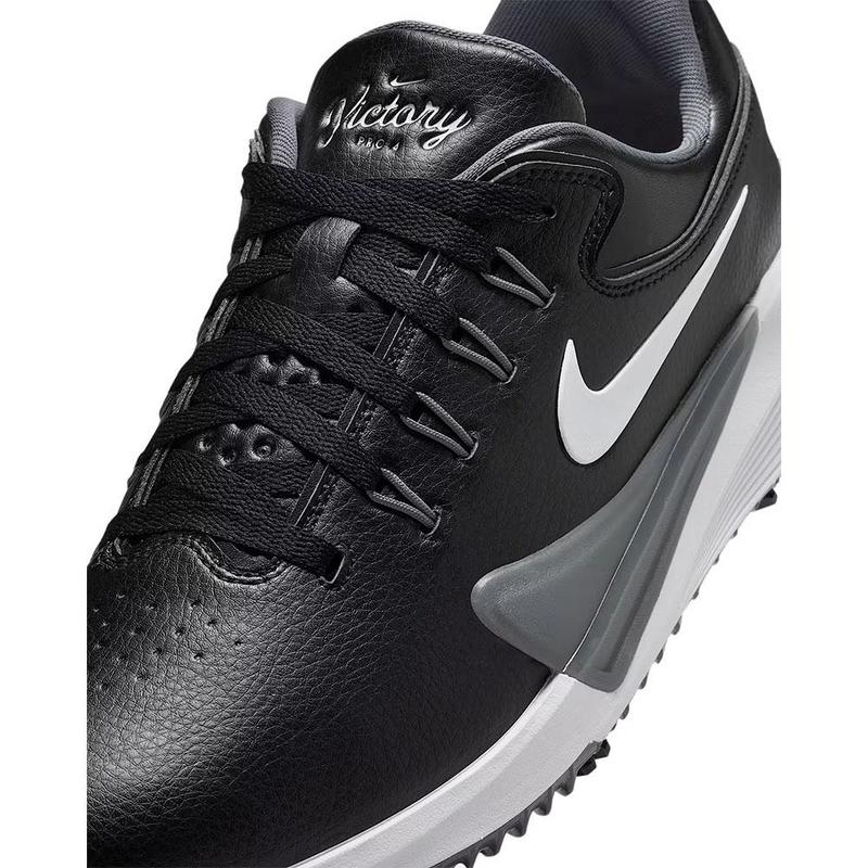 Nike Victory Pro 4 Golf Shoes - Black/White/Iron Grey - main image