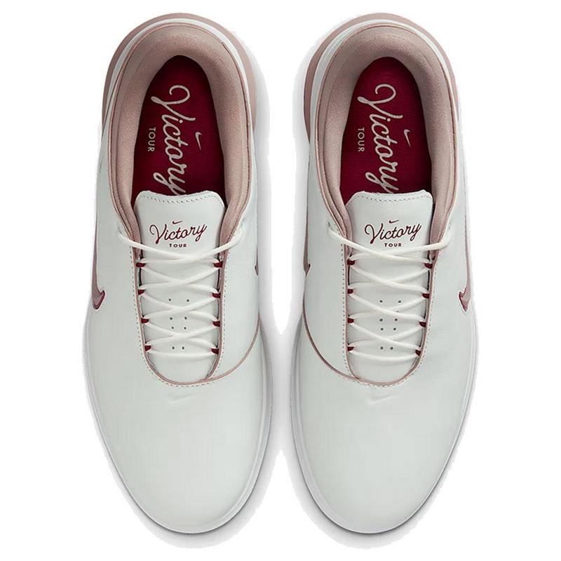 Nike Victory Tour 4 Golf Shoes - Summit White/Team Red - main image