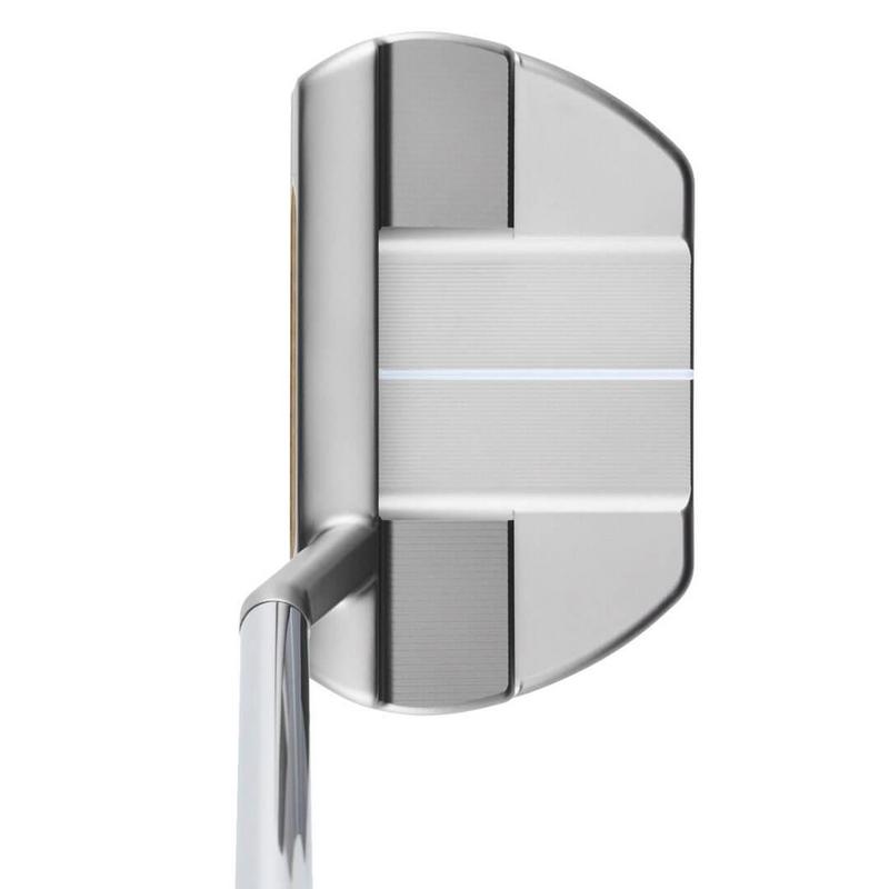 Odyssey Ai-ONE Milled Silver Three T Slant Golf Putter - main image