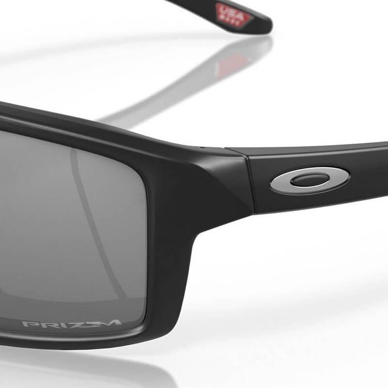 Oakley Gibston Sunglasses - Matte Black w/Prizm Black Lens - main image