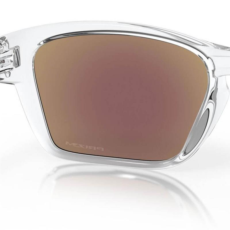 Oakley Sylas Sunglasses - Polished Clear w/Prizm Sapphire Lens - main image