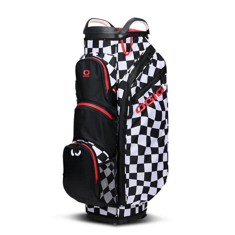 Ogio All Elements Silencer Golf Cart Bag - Warped Checkers - main image