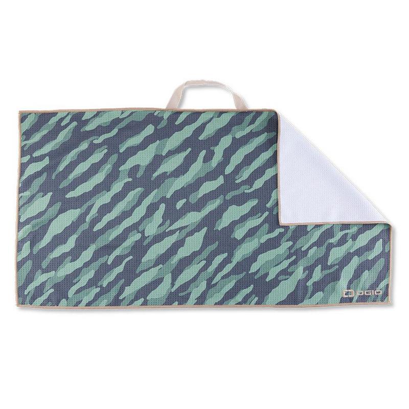 Ogio Players Golf Towel - Green Stripe Camo - main image