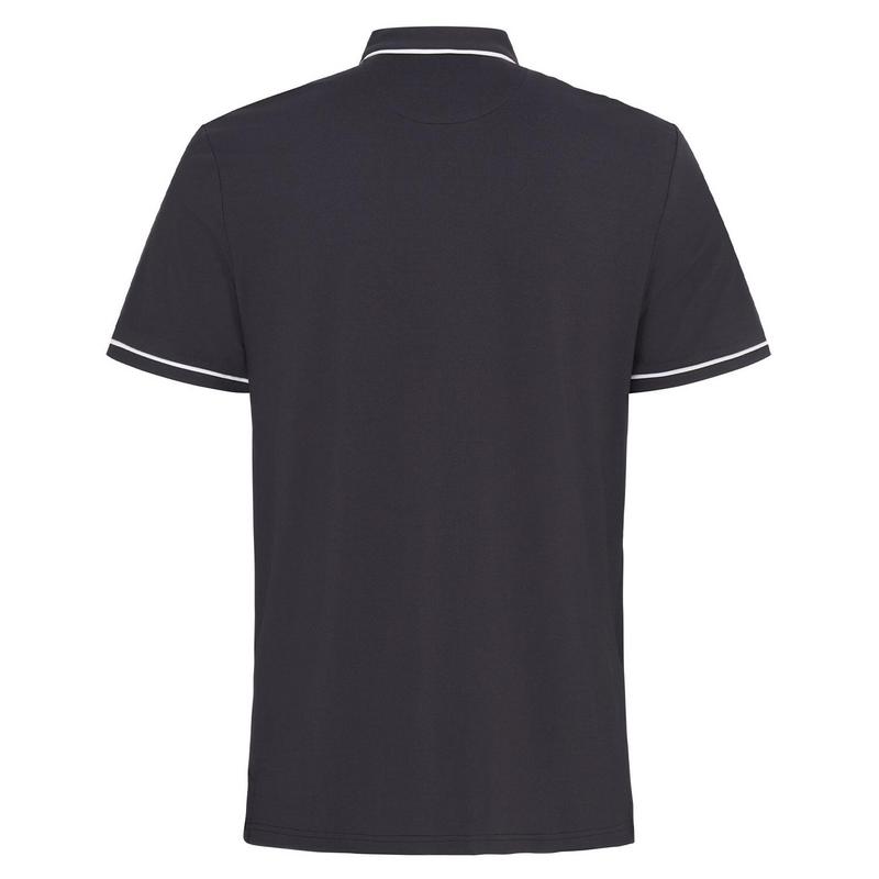 Original Penguin Heritage Piped Golf Polo - Caviar - main image