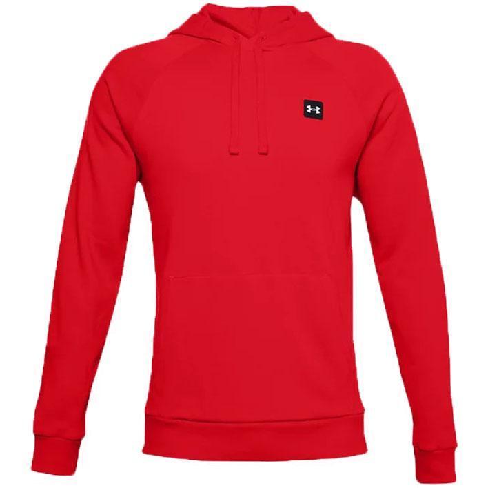 Under Armour UA Rival Fleece Golf Hoodie - Red - main image