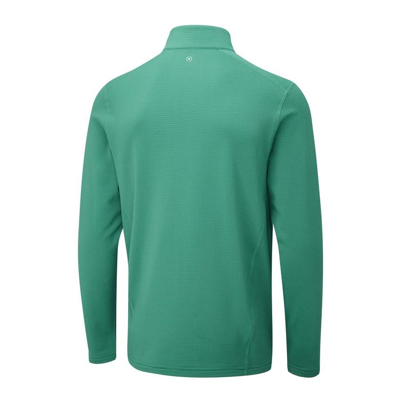 Ping Edwin Half Zip Golf Midlayer Sweater 2023 - Everglade Green - main image