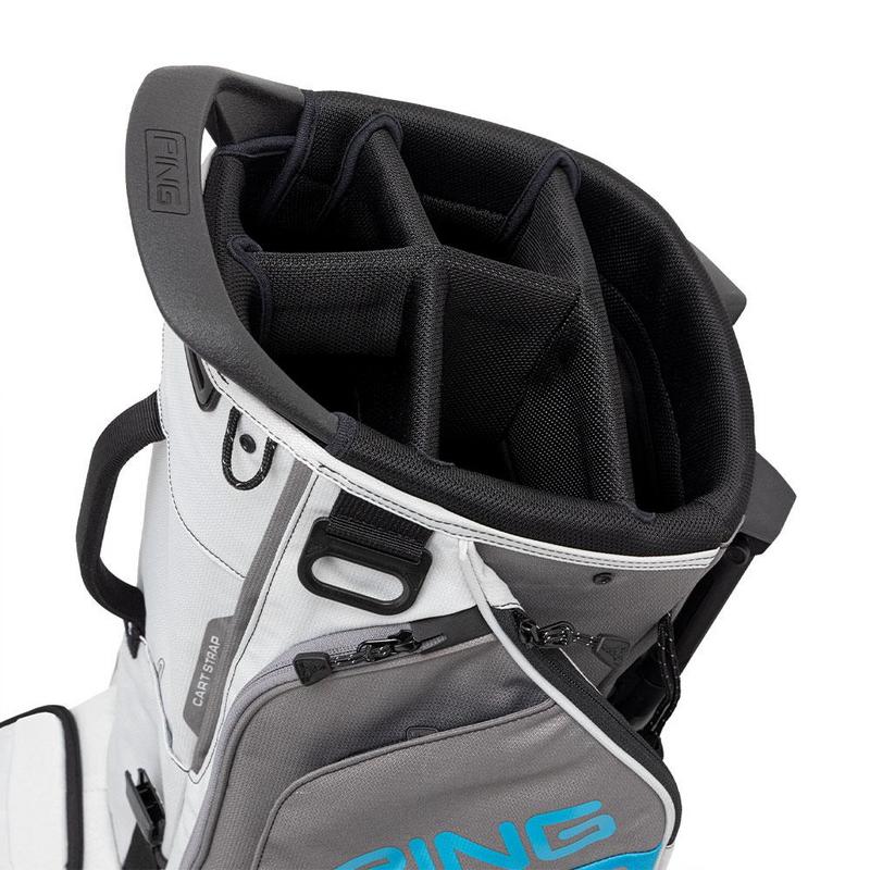 Ping Hoofer 231 Golf Stand Bag - Light Grey/Blue/Graphite - main image