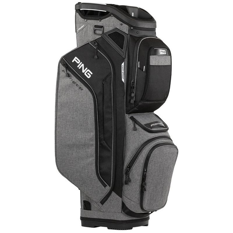 Ping Pioneer 224 Golf Cart Bag - Heather Grey/Black - main image