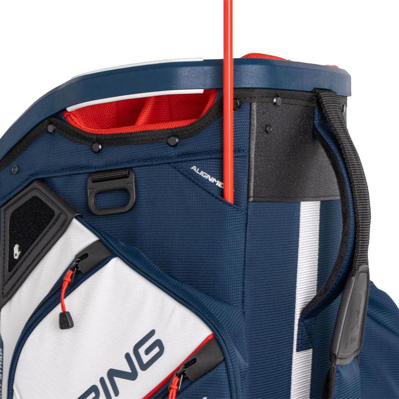 Ping Pioneer 224 Golf Cart Bag - Navy/White/Red - main image