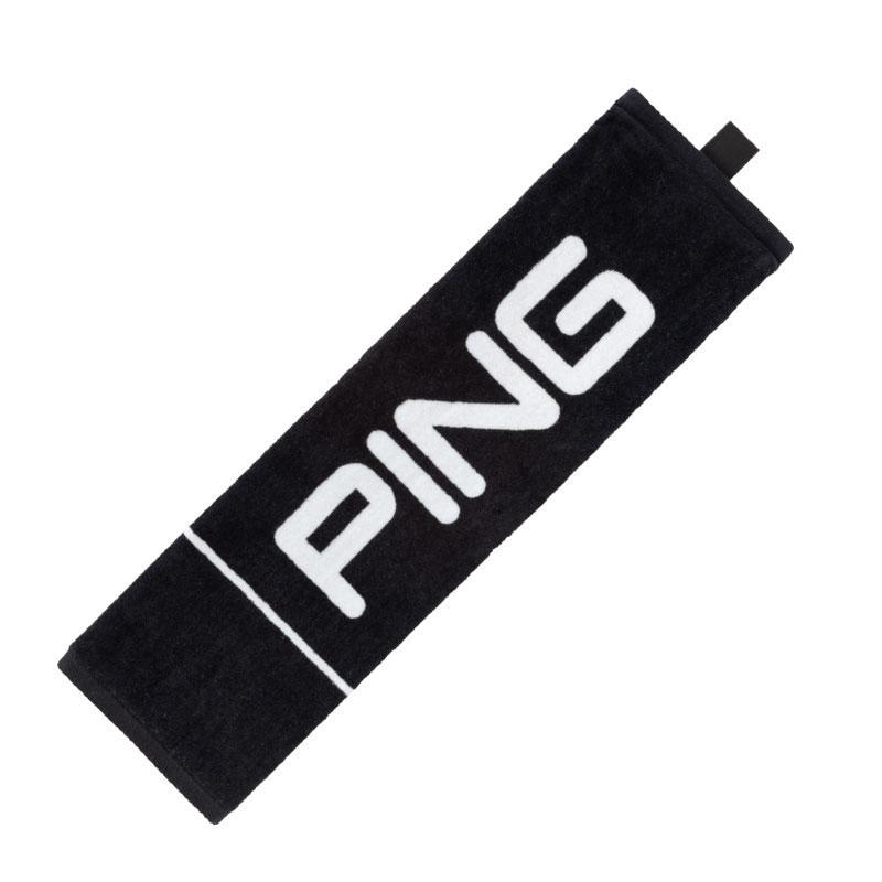 Ping Tri-Fold Towel Black - 2020 - main image