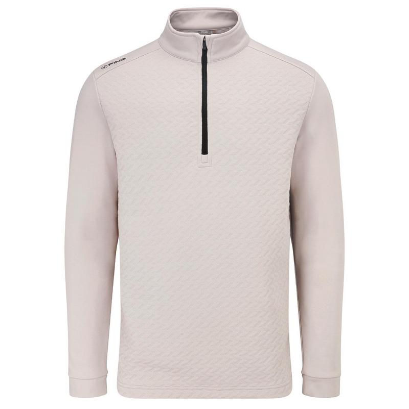 Ping Whister Half Zip Golf Sweater - Mushroom - main image