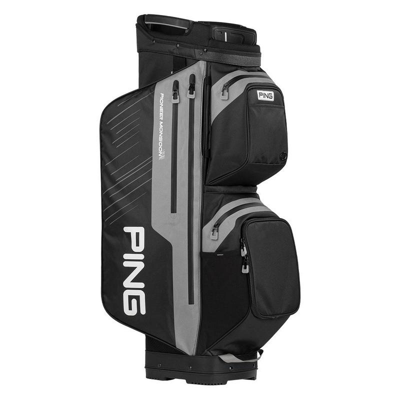 Ping Pioneer Monsoon 231 Waterproof Golf Cart Bag - Black/Iron Grey - main image