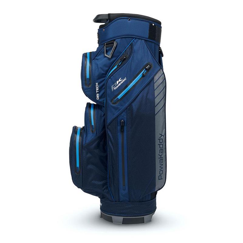 PowaKaddy Dri Tech Golf Cart Bag 2024 - Navy/Gun Metal - main image