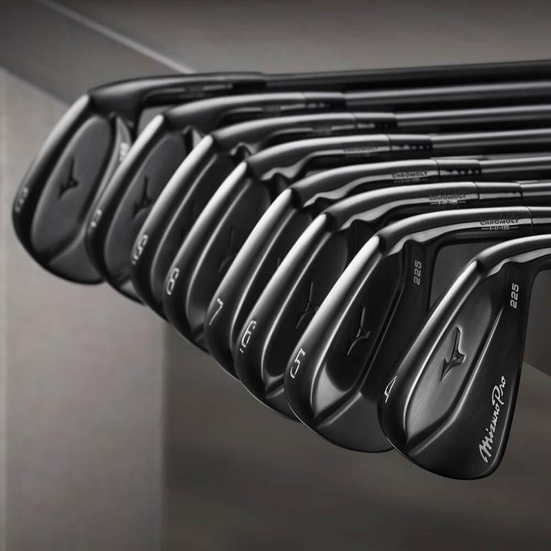 Mizuno Pro 225 Black Edition Golf Irons - Steel - main image