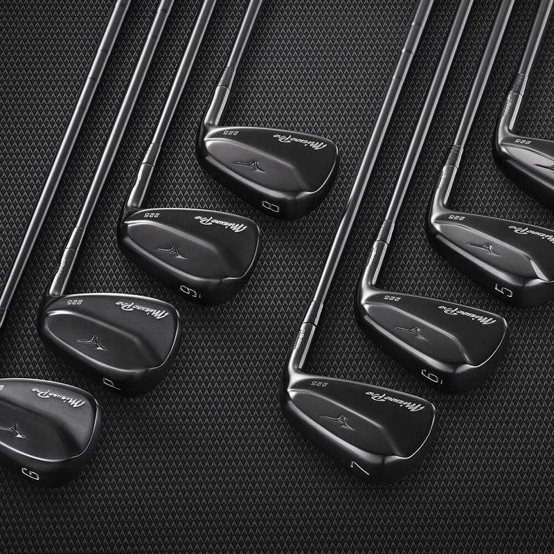 Mizuno Pro 225 Black Edition Golf Irons - Steel - main image