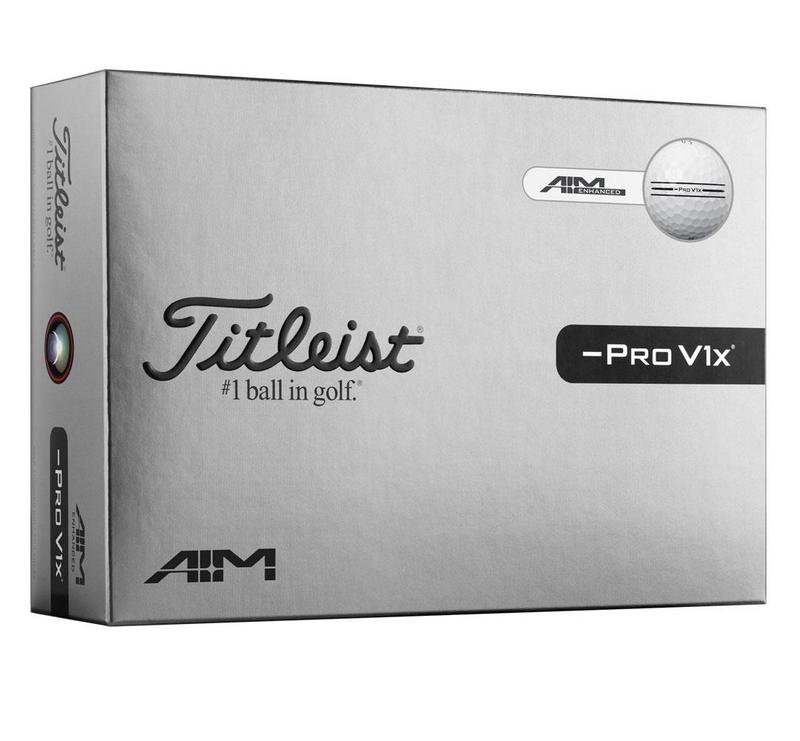 Titliest Pro V1x Left Dash Enhanced Alignment Golf Balls Dozen Pack