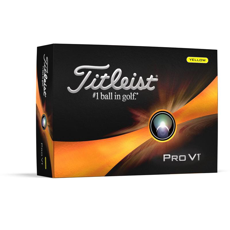 Titleist Pro V1 Yellow Golf Balls 