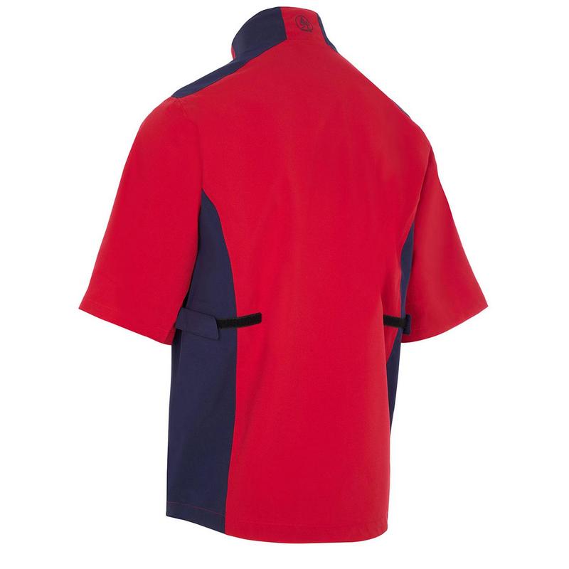 ProQuip Aqualite Half Sleeve Waterproof Golf Jacket - Red/Navy - main image