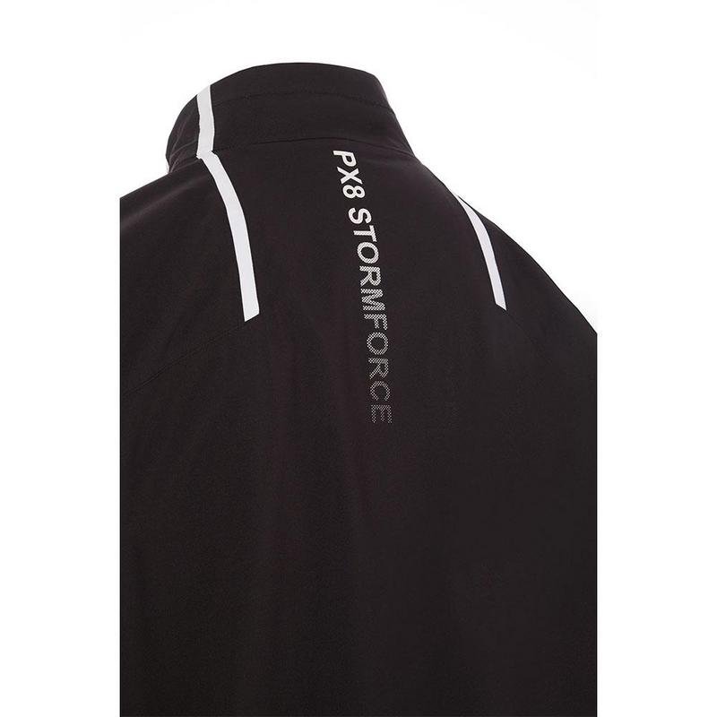 ProQuip PX8 Stormforce Waterproof Golf Jacket - Black - main image