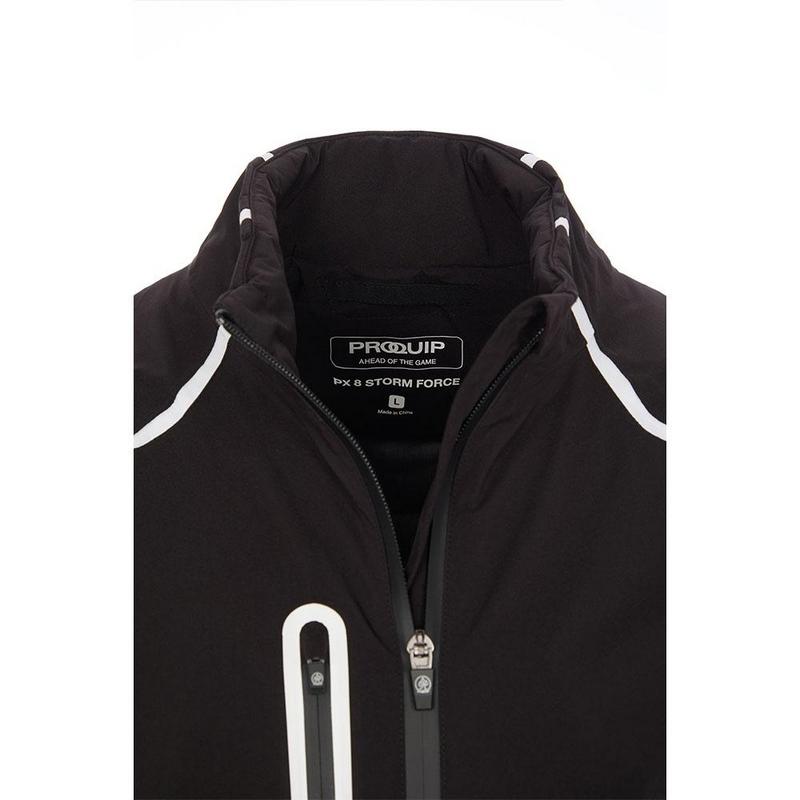 ProQuip PX8 Stormforce Waterproof Golf Jacket - Black - main image