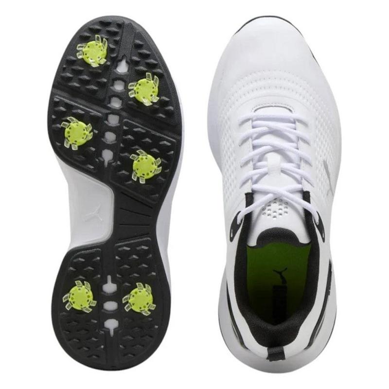 Puma Fusion Plus Golf Shoes - Puma White/Puma Black - main image