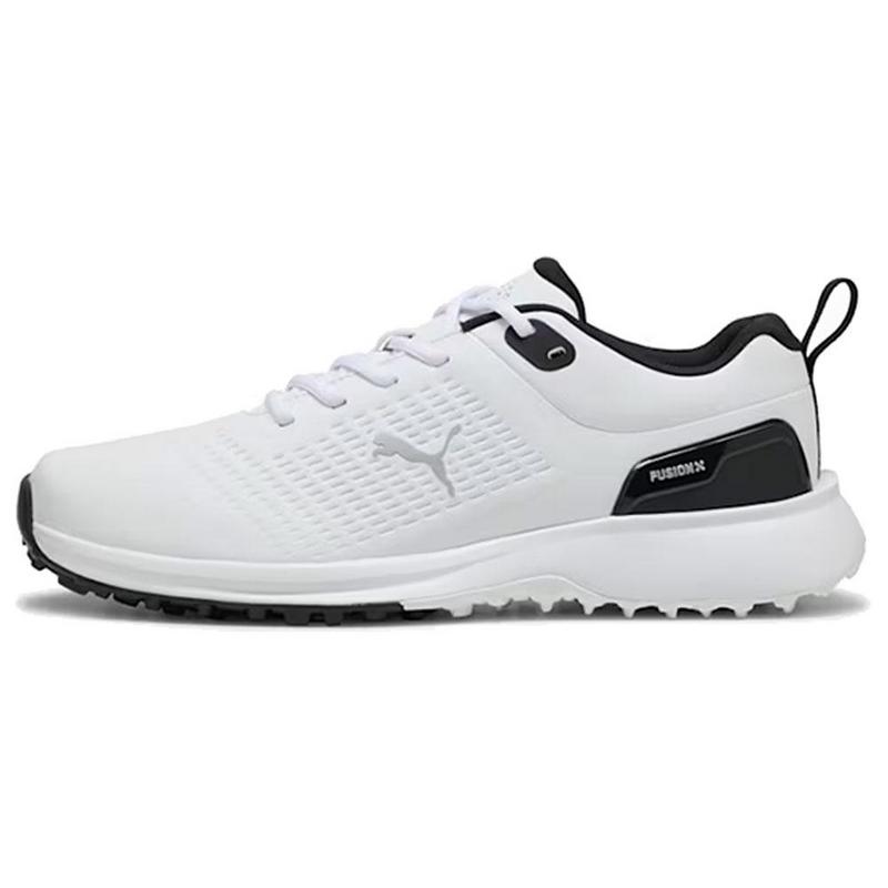 Puma Fusion Plus SL Golf Shoes - Puma White/Puma Black - main image
