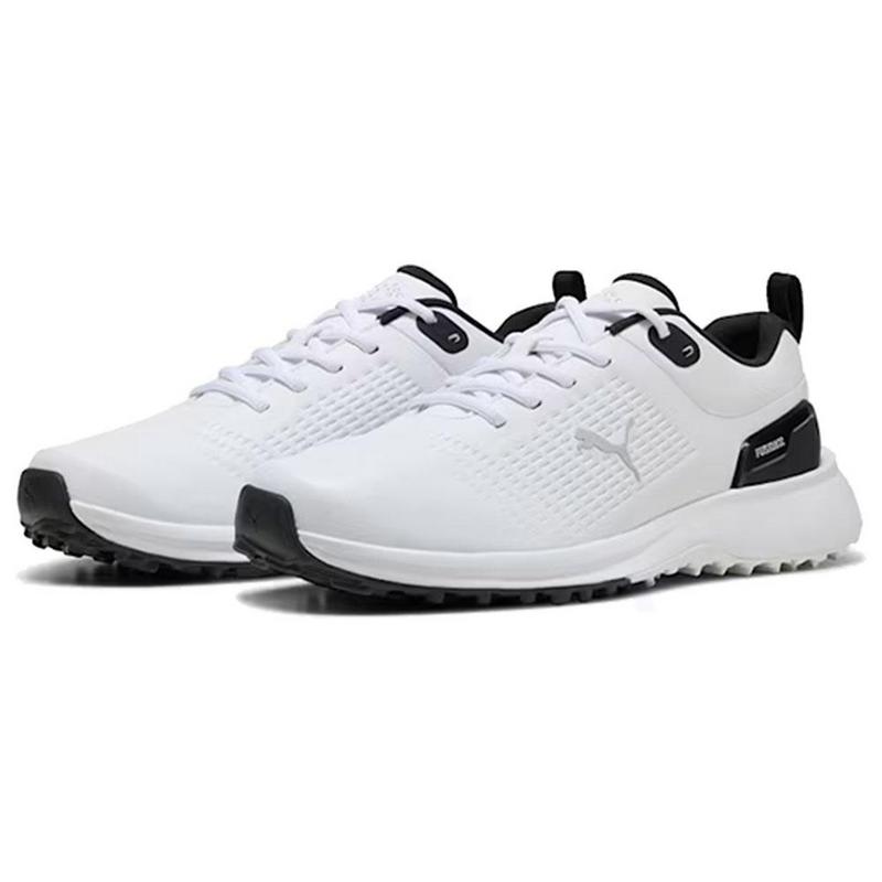 Puma Fusion Plus SL Golf Shoes - Puma White/Puma Black - main image