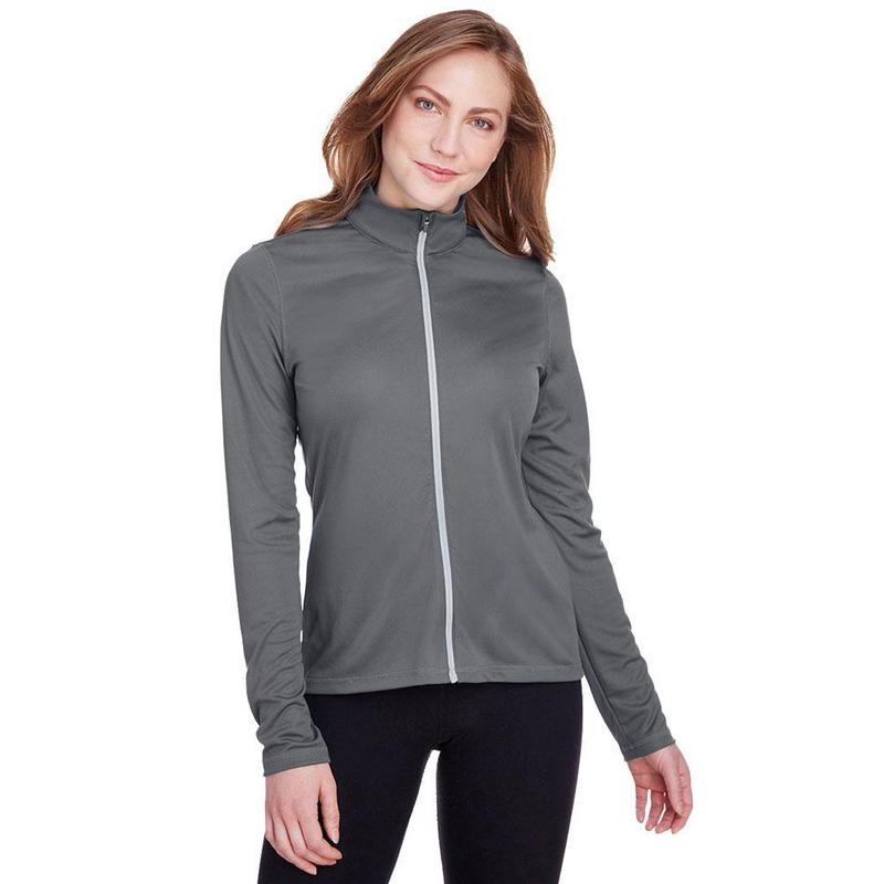 Puma Icon Womens Full Zip Training Top - Grey - main image