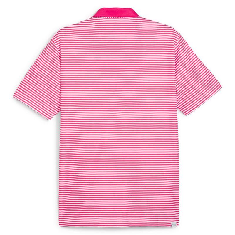 Puma Pure Stripe Polo - Garnet Pink - main image