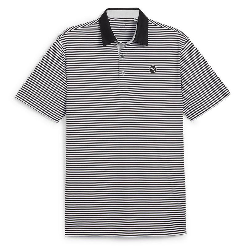 Puma Pure Stripe Polo - Puma Black - main image