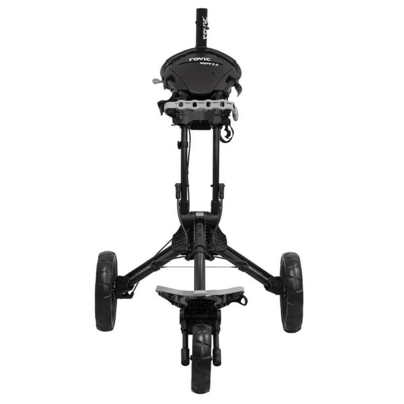 Rovic RV1C 2.0 Compact Golf Trolley - Charcoal/Black - main image