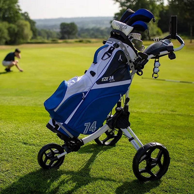 Rovic RV1C 2.0 Compact Golf Trolley - Arctic White - main image