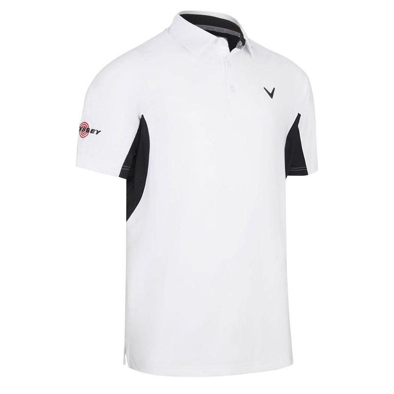 Callaway SS Odyssey Ventilated Golf Polo Shirt - Bright White - main image