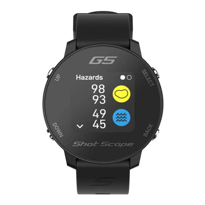 Shot Scope G5 GPS Golf Watch - Black - main image