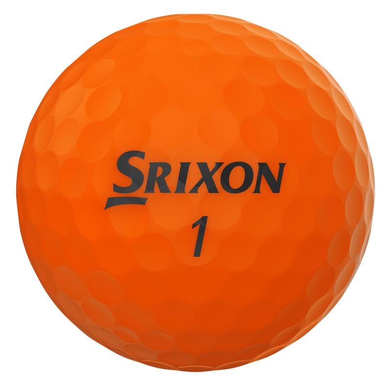 Srixon Soft Feel Brite Golf Balls - Orange - main image