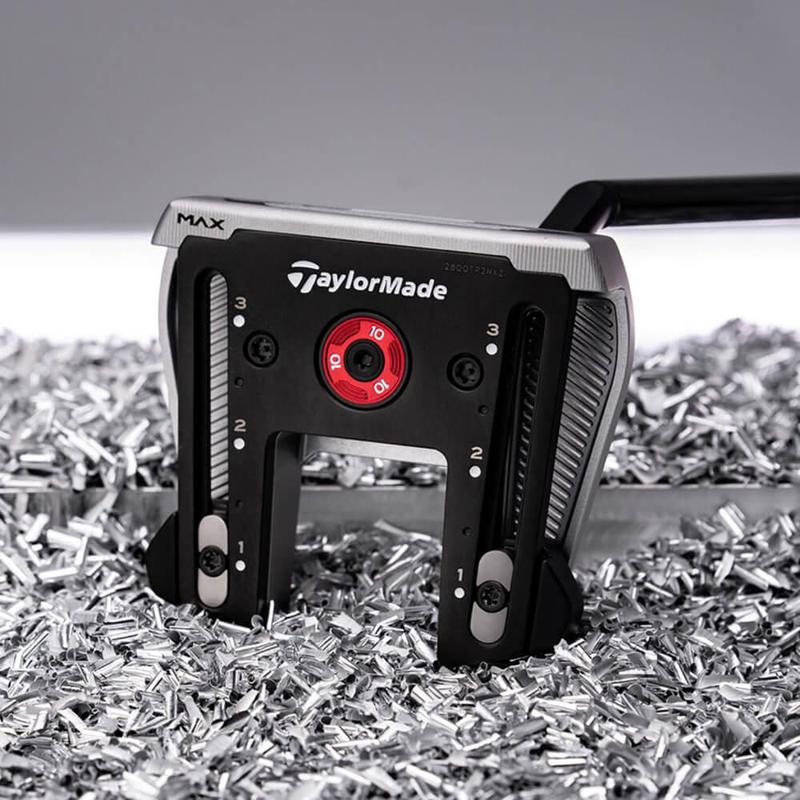 TaylorMade Spider GT MAX Silver Small Slant Golf Putter - main image