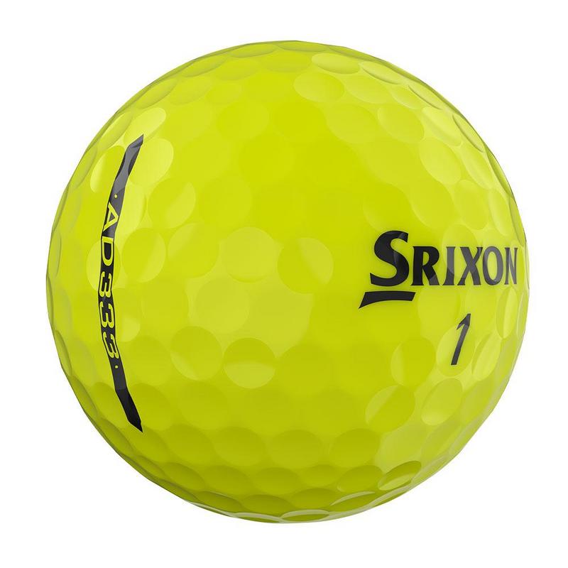 Srixon AD333 2024 Golf Balls - Yellow - main image