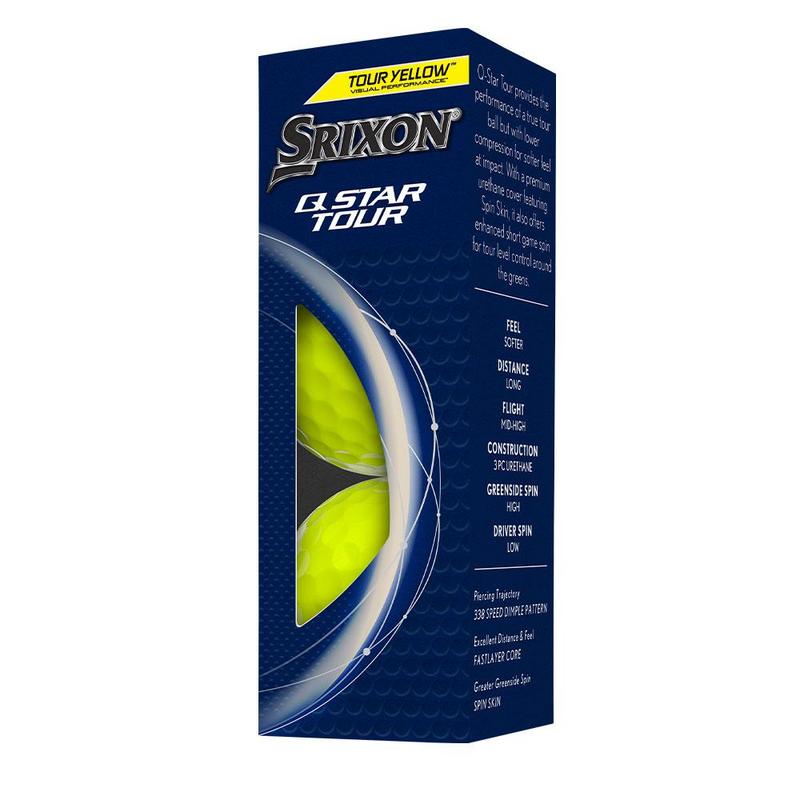 Srixon Q Star Tour 2024 Golf Balls - Yellow - main image