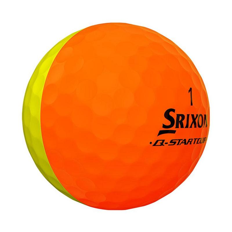 Srixon Q Star Tour Divide 2024 Golf Balls - Yellow/Orange - main image