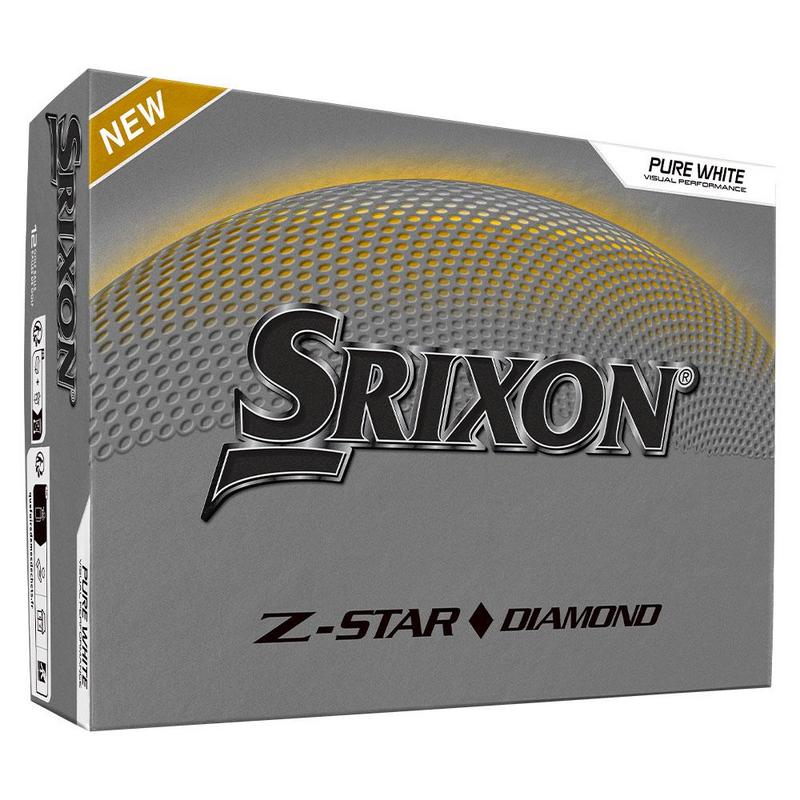 Srixon Z-Star Diamond Golf Balls - White