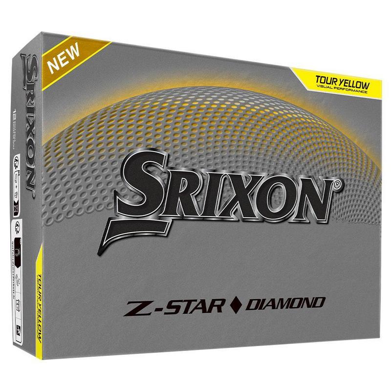 Srixon Z-Star Diamond Balls 4 For 3 Personalised - Yellow - main image