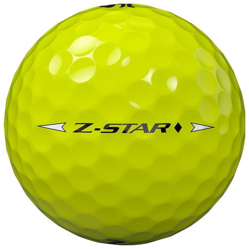 Srixon Z-Star Diamond Golf Balls - Yellow 3 x Dozen Personalised - main image