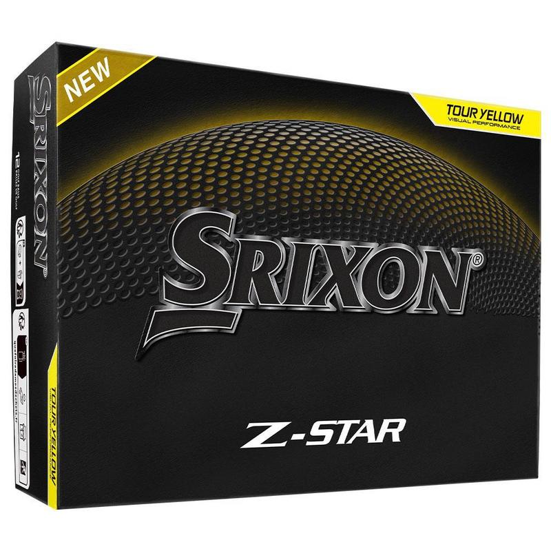 Srixon Z-Star Golf Balls - Yellow 3 x Dozen Personalised - main image