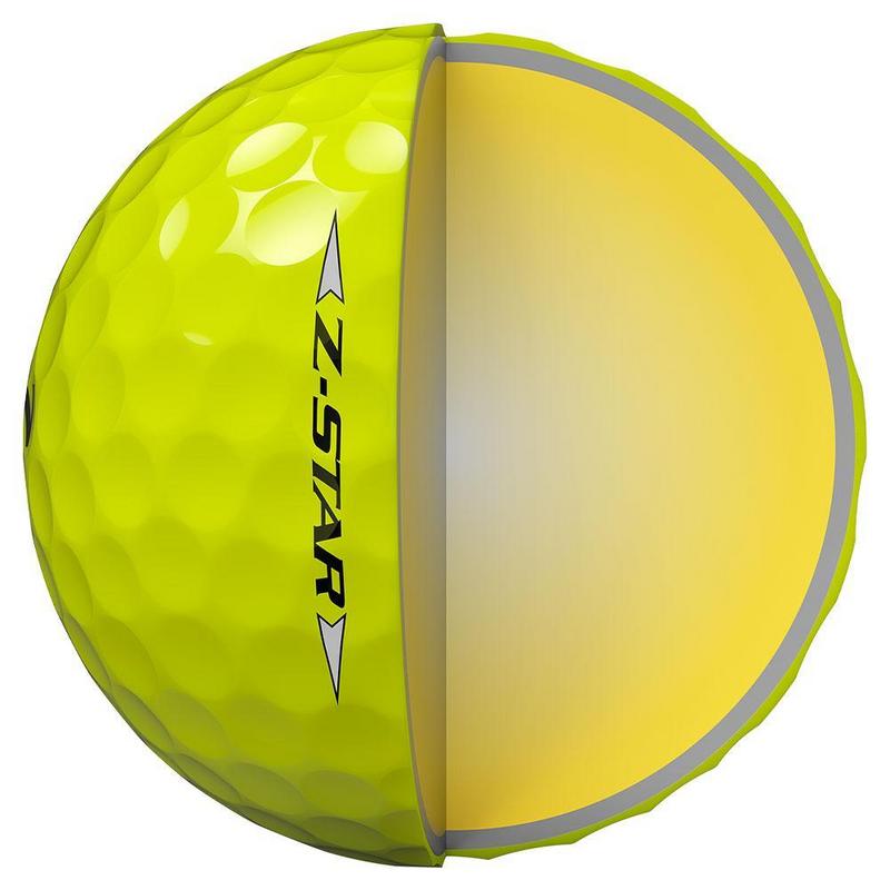 Srixon Z-Star Golf Balls - Yellow 3 x Dozen Personalised - main image