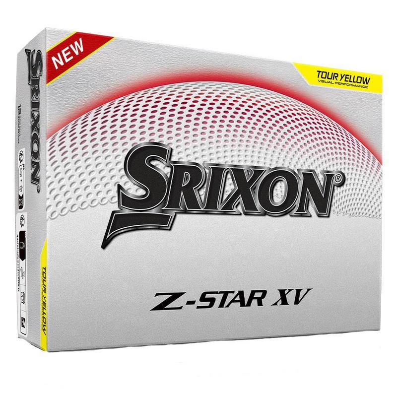 Srixon Z-Star XV Golf Balls - Yellow 3 Dozen Personalised - main image