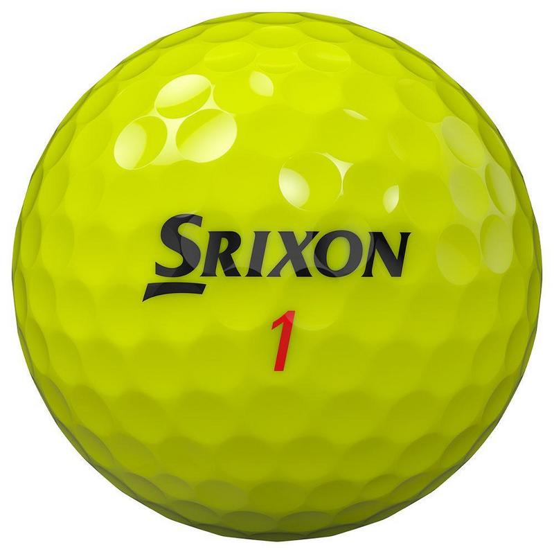 Srixon Z-Star XV Golf Balls - Yellow 3 Dozen Personalised - main image