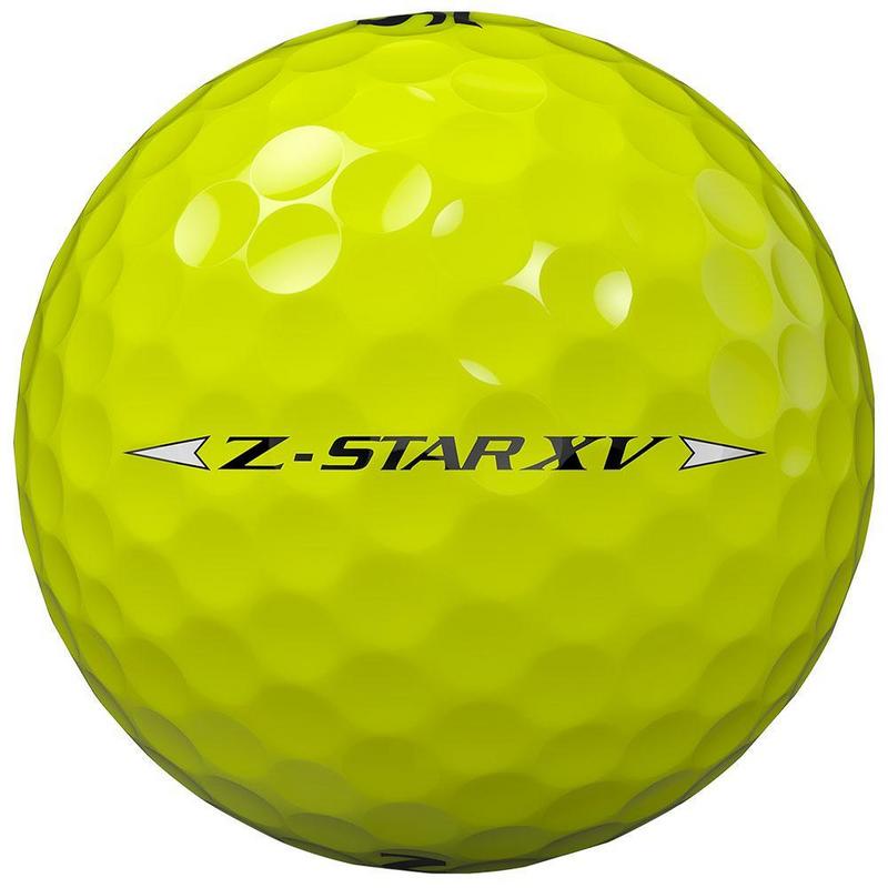 Srixon Z-Star XV Golf Balls - Yellow 3 Dozen Personalised - main image