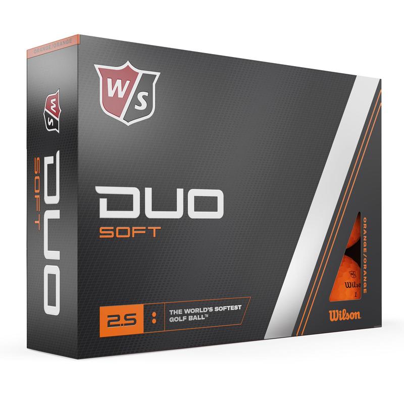 Wilson Staff Duo Soft Golf Balls - Orange - main image