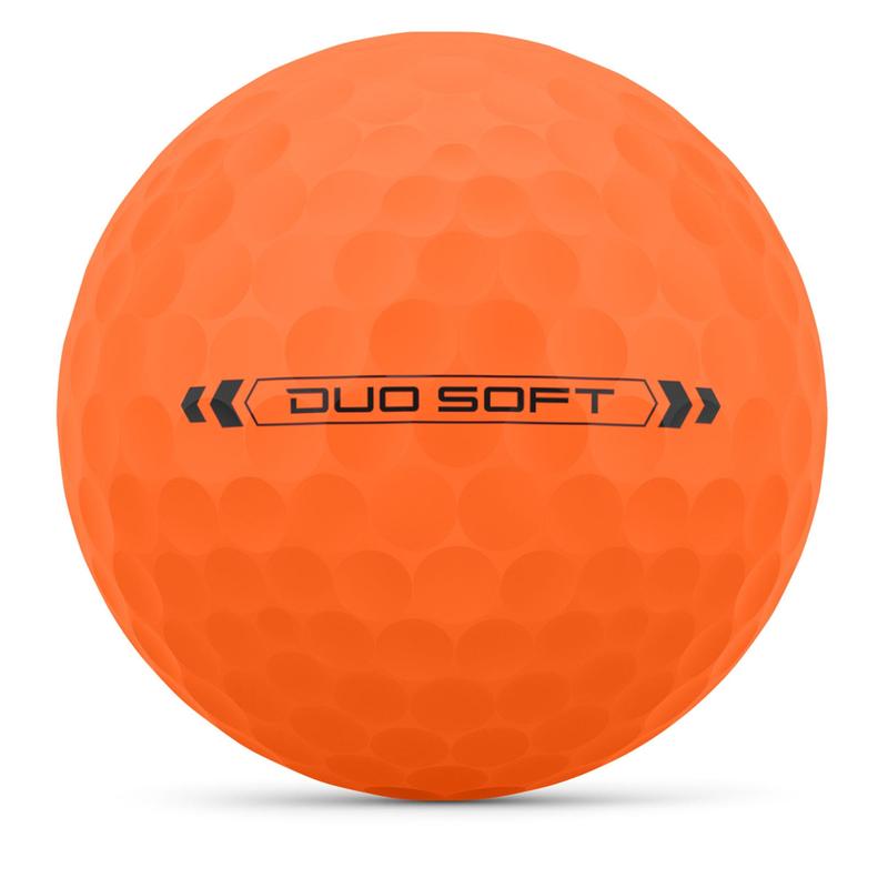 Wilson Staff Duo Soft Golf Balls - Orange - main image